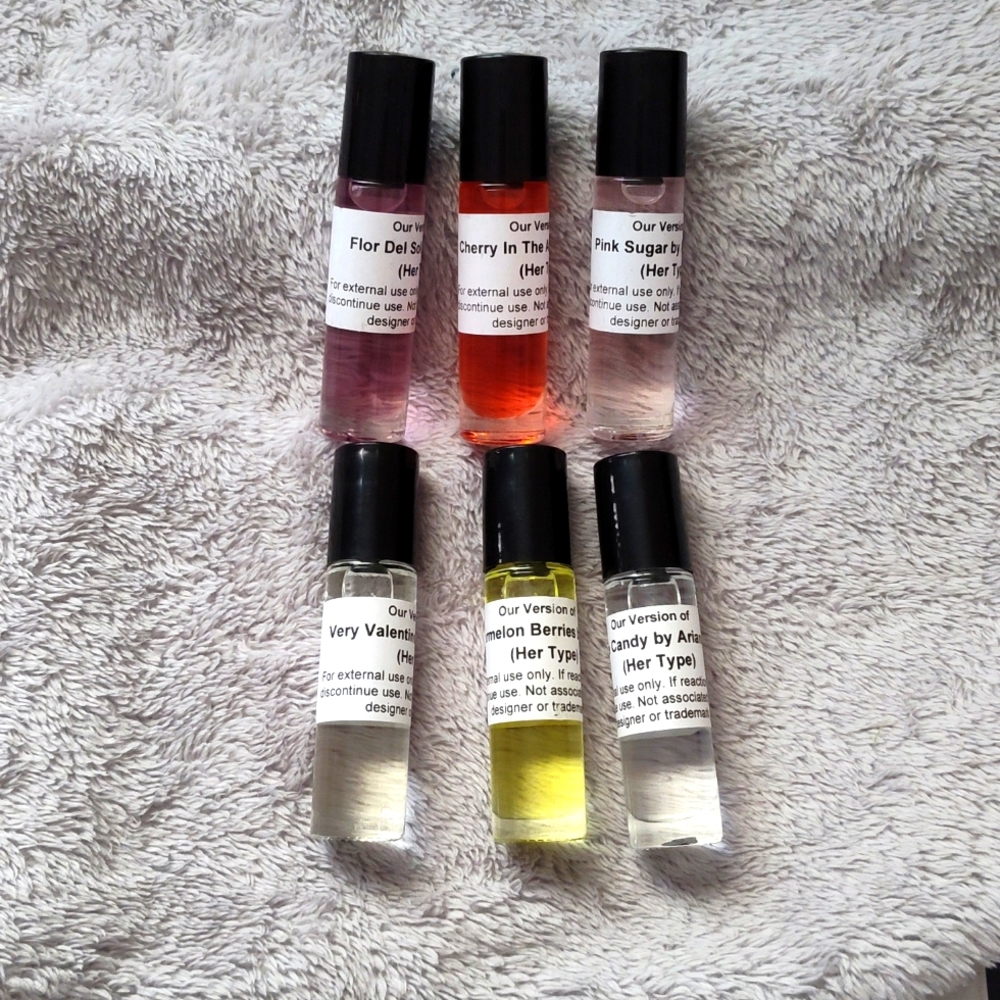 Roll-On scented oil with pheromones for her and him